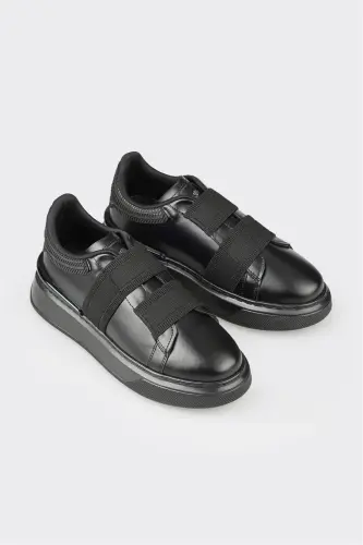 Black Men's Sneakers - 2