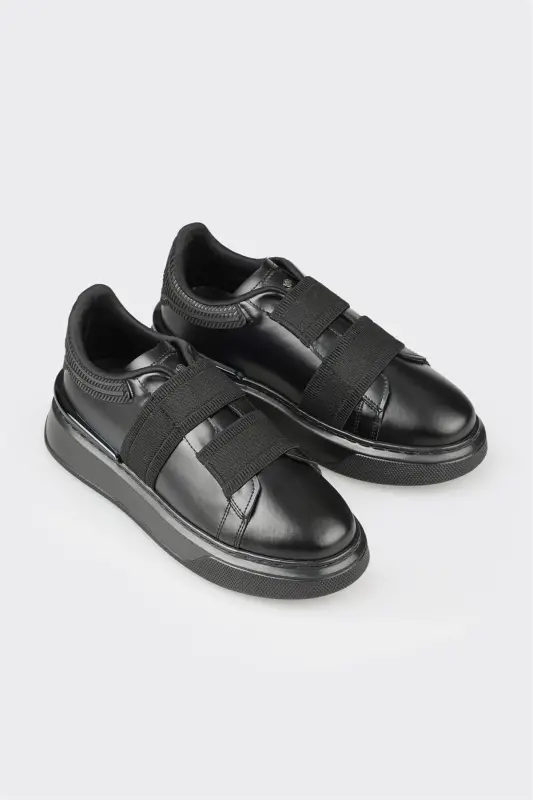 Black Men's Sneakers - 2