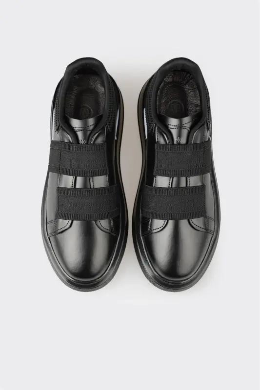 Black Men's Sneakers - 4