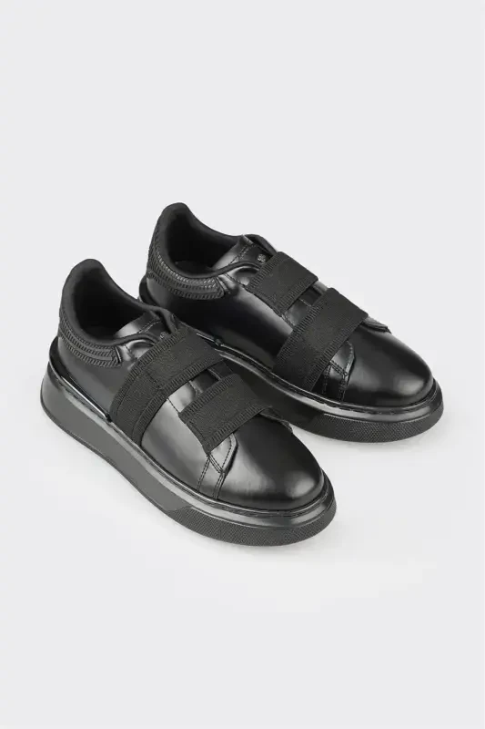 Black Men's Sneakers - 2