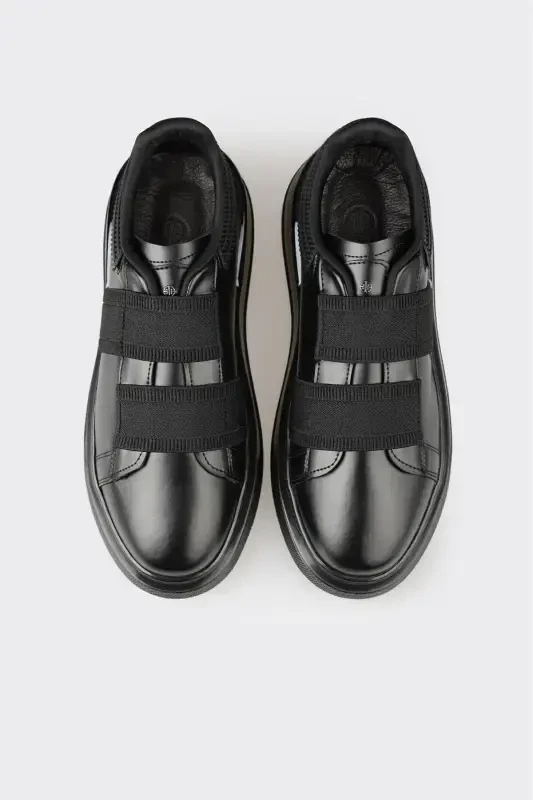 Black Men's Sneakers - 4