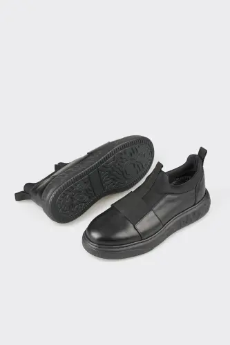 Black Men's Sneakers - 3