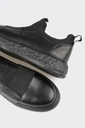 Black Men's Sneakers - 5