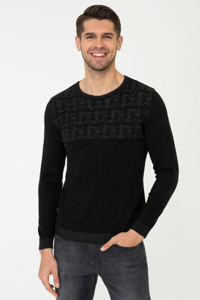 Black Men's Sweater G021SZ0TK.000.1388088 
