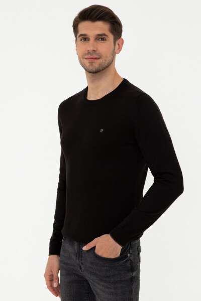 Black Men's Sweater G021SZ0TK.000.1389957 - 3