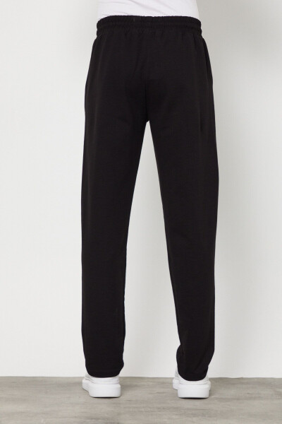 Black Men's Sweatpants - 5