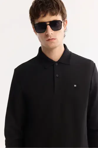 Black Men's Sweatshirt - 5