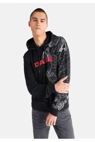 Black Men's Sweatshirt - 1