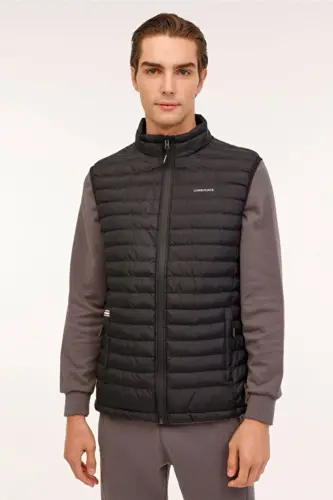 Black men's vest size ML - 6