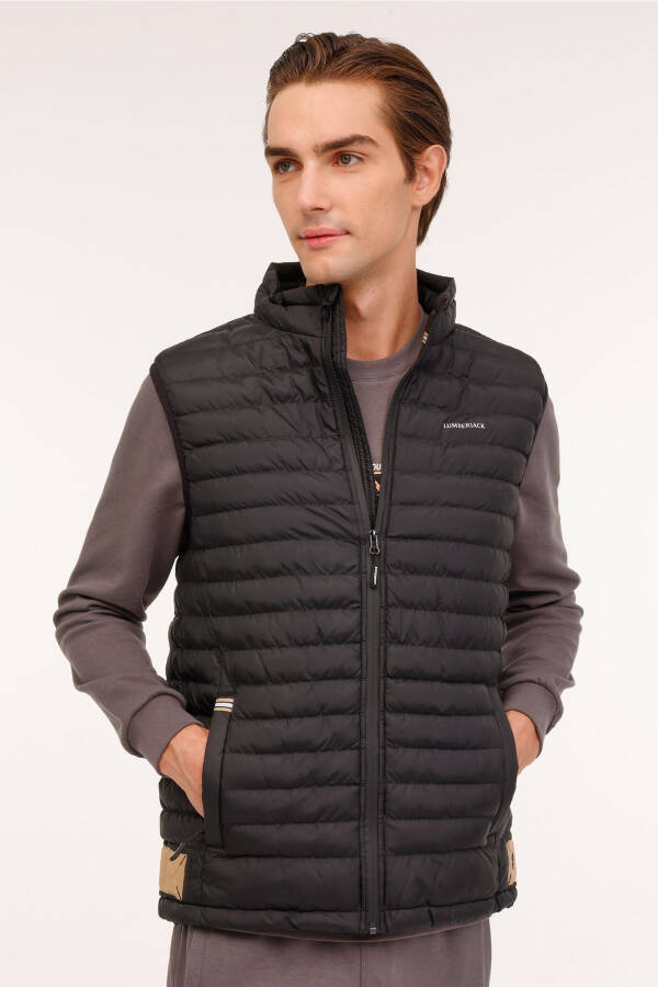 Black men's vest size ML - 1