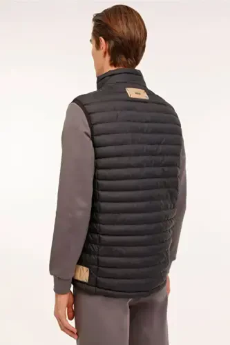 Black men's vest size ML - LUMBERJACK (1)