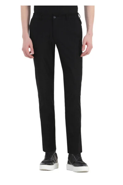 Black Micro Knit Suit - 4