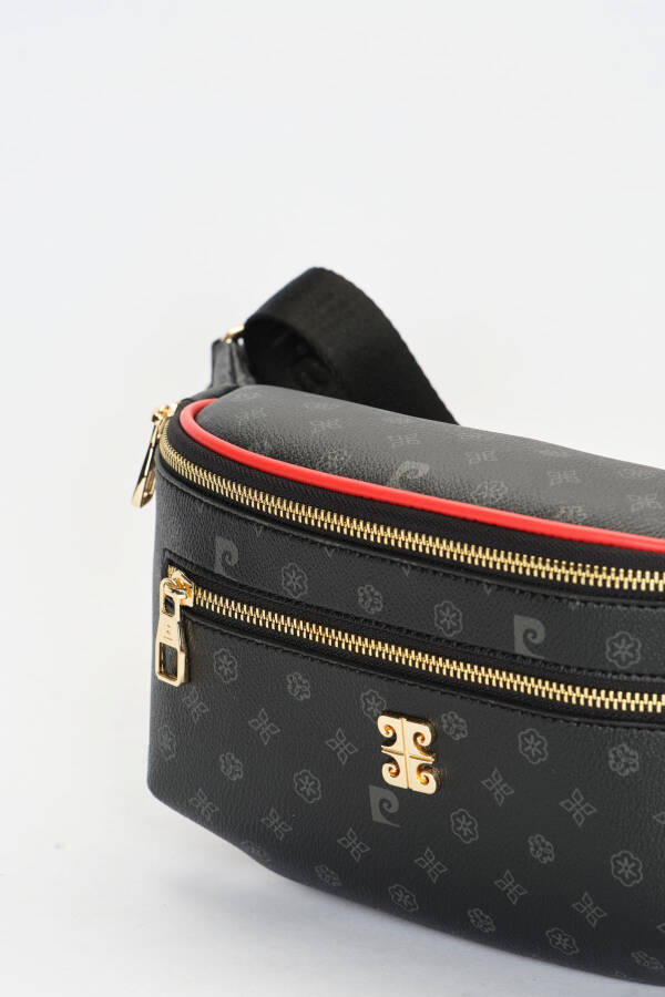 Black Monogram Women's Waist Bag 05PO22Y1542 - 13