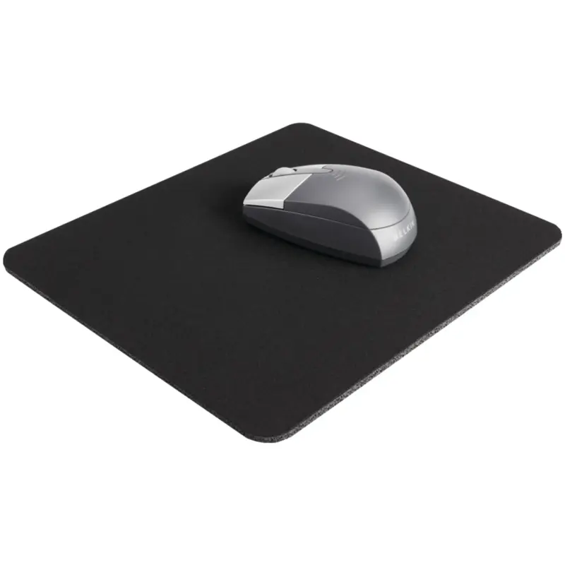 Black mouse pad fabric with rubber backing - 2