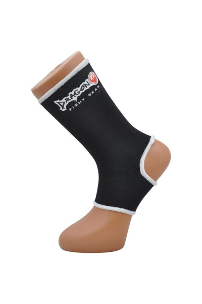 Black Muay Thai & Kickboxing Socks, Ankle Protector Black - 1