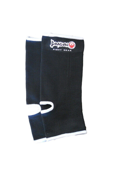 Black Muay Thai & Kickboxing Socks, Ankle Protector Black - 2