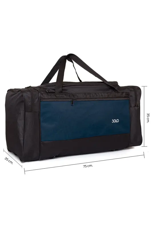 Black Navy Extra Large Travel Bag 75 Cm-BLACK NAVY - 1