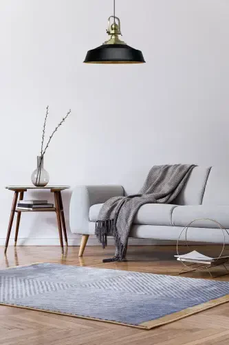 Black Noble Single Chandelier Antique Hood Retro Pendant Lamp School Hairdresser Saloon Chandeliers-Black - 2