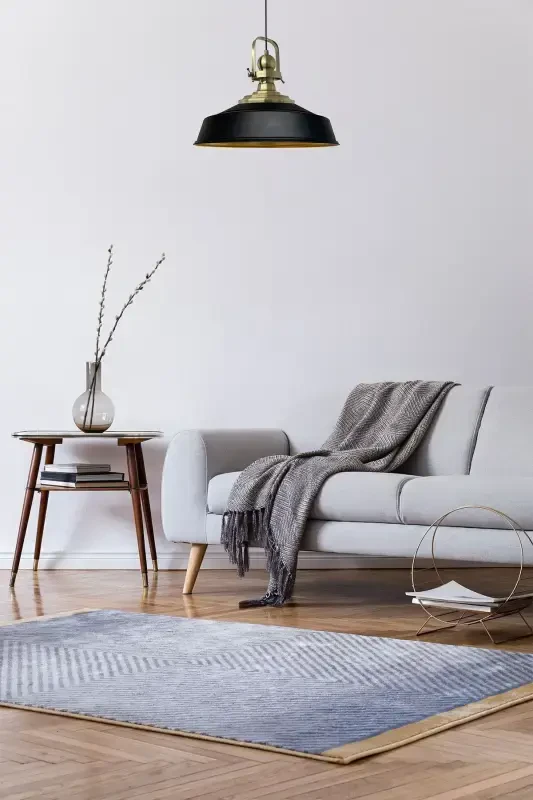 Black Noble Single Chandelier Antique Hood Retro Pendant Lamp School Hairdresser Saloon Chandeliers-Black - 2