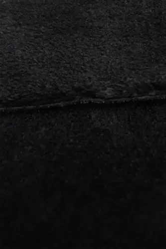 Black Oval Post Plush Soft Washable Non-Slip Dot Base Antibacterial Hallway Corridor Kids Rug-Black - 8