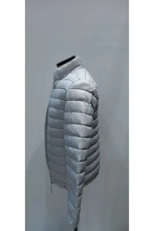 Black Padded Jacket 0110016-STONE - 2