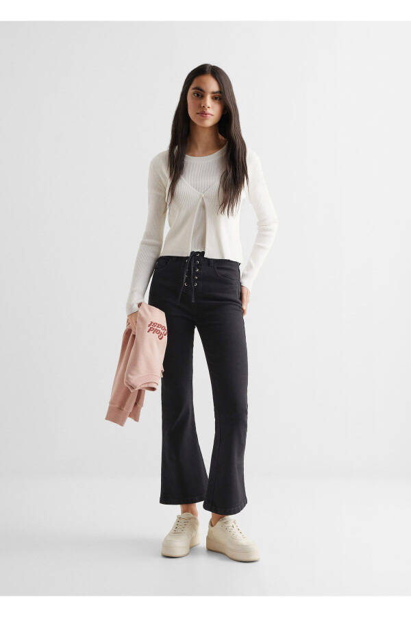 Black Pants for Girls - 1