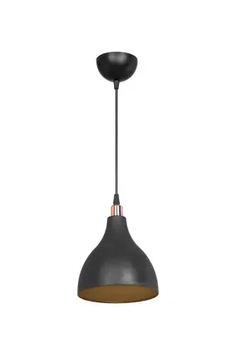 Black Pendant Chandelier Bedroom Living Room Kitchen Hallway Lamp-Black - 4