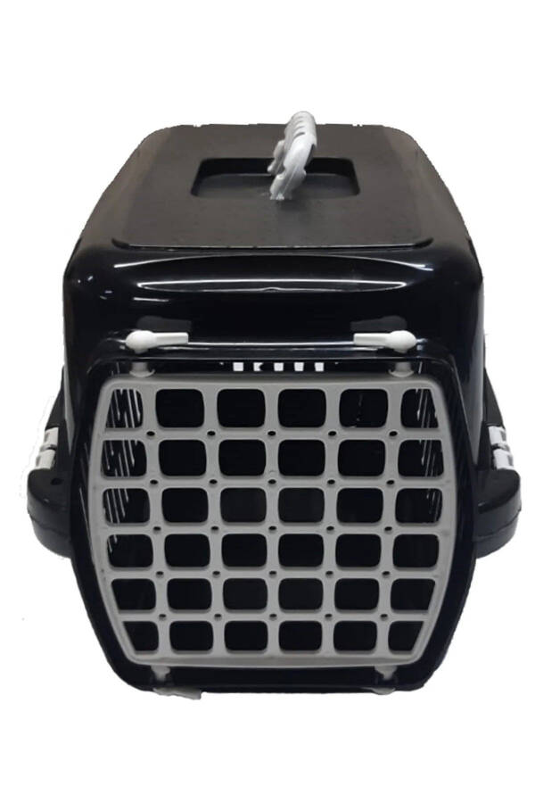 Black Pet Carrier for Cats and Dogs - 2