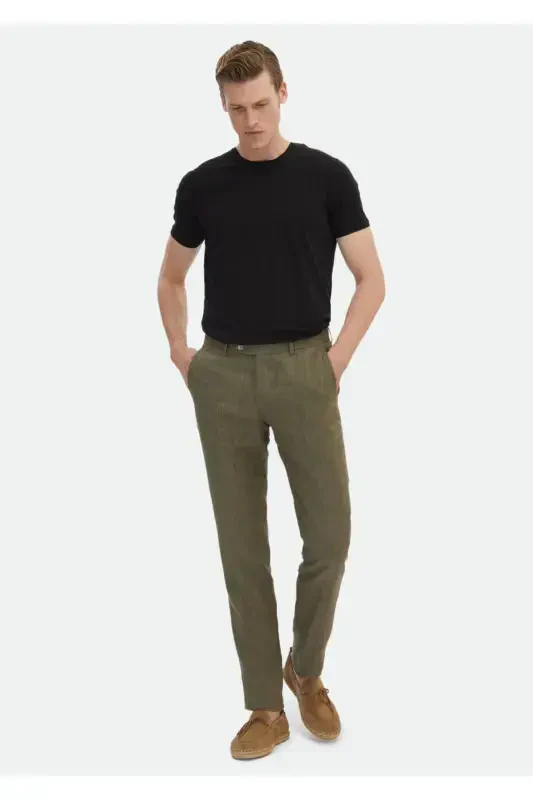 Black Plain Cotton Blend T-Shirt - 2