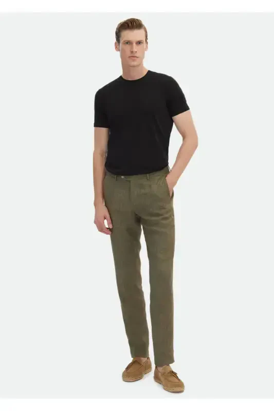 Black Plain Cotton Blend T-Shirt - 3