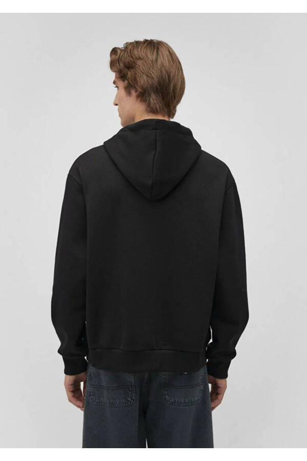 Black Printed Sweatshirt 0s10201-900 - 4