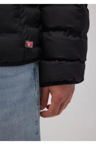 Black Puffer Jacket 0110295-900 - 6