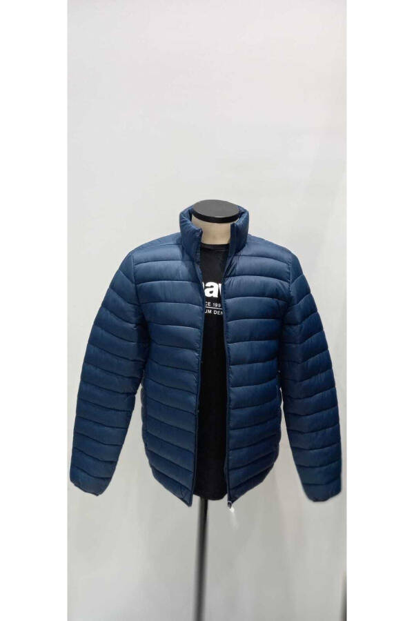 Black puffer jacket - 1