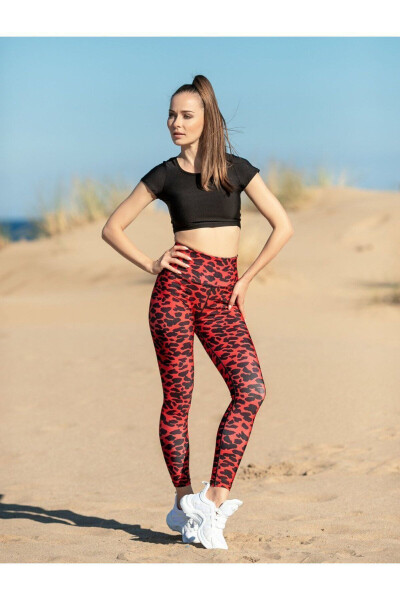 Black Short Sleeve Crop Sports T-Shirt (Sports Bra) - LISMINA