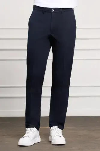 Black Slim Fit Tapered Side Pocket Drawstring Jogger Men's Pants - 1