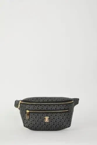 Black Small Alphabet Women Waist Bag 05PO22Y1542-Small Alphabet Black - PIERRE CARDIN (1)