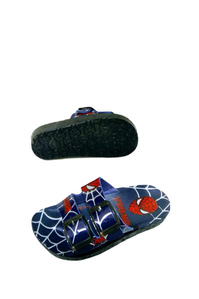 Black Spiderman Slippers for Boys - 23