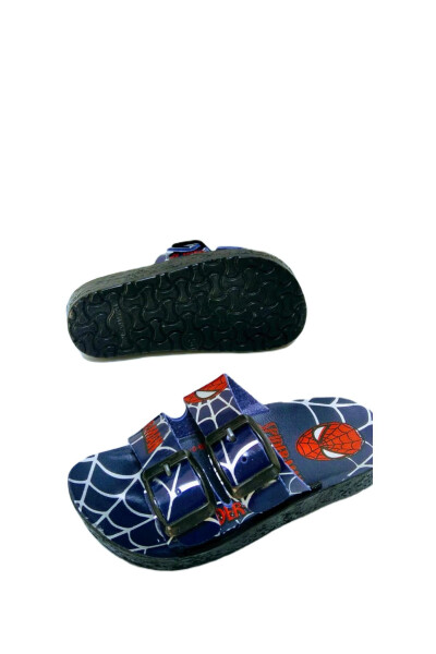 Black Spiderman Slippers for Boys - 25