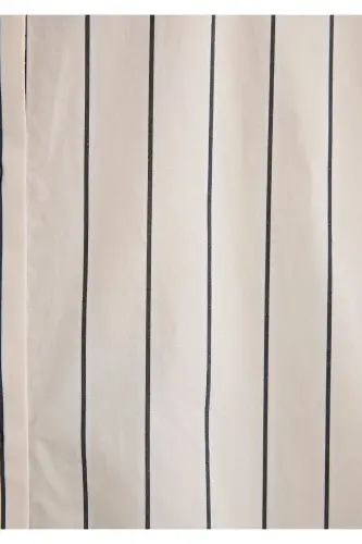 Black Striped Shirt Oversize / Loose Fit 121042 - 8