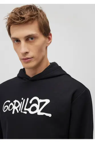 Black Sweatshirt 0s10181-900 - 4