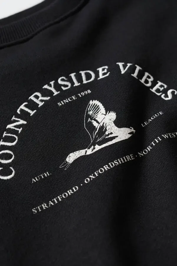 Black Sweatshirt for Girls - 7