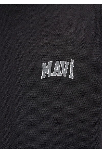 Black Sweatshirt with Logo Print 0611716-900 - 24