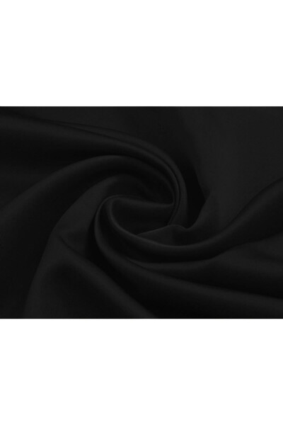 Black Thermal 100% Light Blocking Blackout Dimout Curtain (W X H) - 3