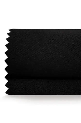 Black Thermal 100% Light Blocking Blackout Dimout Curtain (W X H) - 8