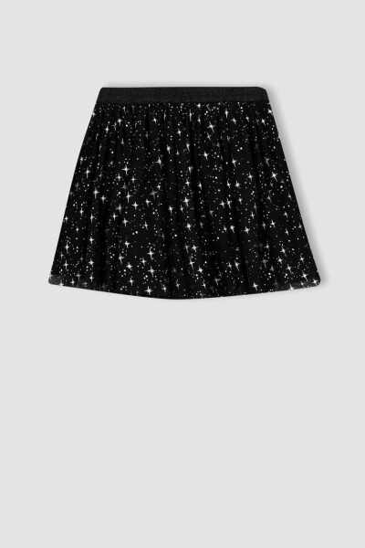 Black Tulle Skirt for Girls - 7