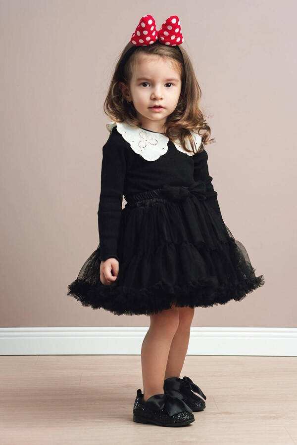 Black Tulle Skirt MDVK114 - 7