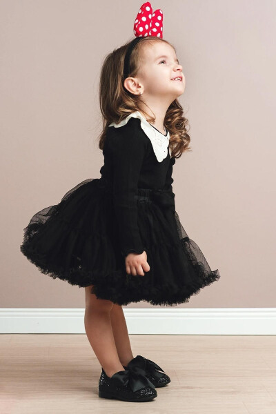 Black Tulle Skirt MDVK114 - 9