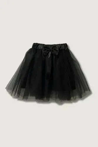 Black Tutu Skirt-BLACK - 1