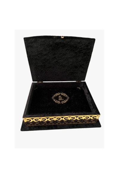 BLACK VELVET COATED QUR'AN FOR HAJJ AND UMRAH - Lisinya - 3