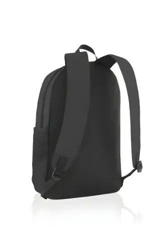 Black Waterproof 2 Compartment Daypack-Matte Black - D'VERS (1)